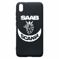 Чехол для Xiaomi Redmi 7A Scania SAAB logo - PrintSalon