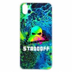 Чехол для Xiaomi Redmi 7A Standoff art skull - PrintSalon