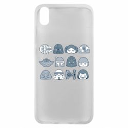 Чехол для Xiaomi Redmi 7A Star wars icons - PrintSalon