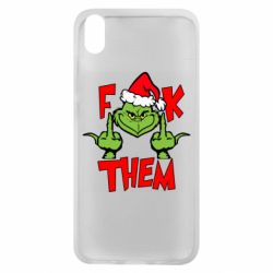 Чехол для Xiaomi Redmi 7A The grinch f*ck them - PrintSalon