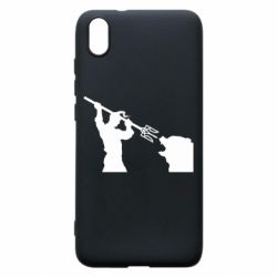 Чехол для Xiaomi Redmi 7A Тризубом по морде - PrintSalon