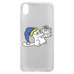 Чехол для Xiaomi Redmi 7A Украинский кот саймона с подарком - PrintSalon