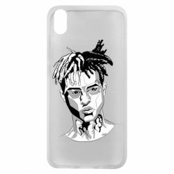 Чехол для Xiaomi Redmi 7A XXXTentacion Monochrome Art - PrintSalon