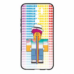 Чехол для Xiaomi Redmi 9 3D Roblox Rainbow
