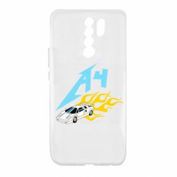 Чехол для Xiaomi Redmi 9 A4 Lamba And Fire - PrintSalon