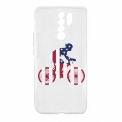 Чохол для Xiaomi Redmi 9 American cyclist