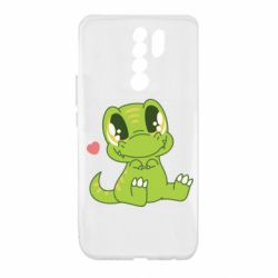 Чехол для Xiaomi Redmi 9 Cute dinosaur - PrintSalon