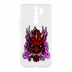 Чехол для Xiaomi Redmi 9 Darth Maul Japanese mask - PrintSalon
