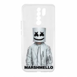 Чехол для Xiaomi Redmi 9 DJ Marshmello Art - PrintSalon