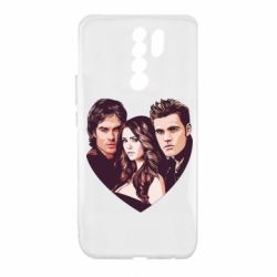 Чехол для Xiaomi Redmi 9 Дневники Вампира-PrintSalon Чехол для Xiaomi Redmi 9 Дневники Вампира