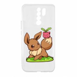 Чохол для Xiaomi Redmi 9 Eevee with Hoppip - PrintSalon