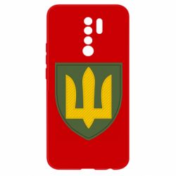 Чохол для Xiaomi Redmi 9 Емблема сухопутних військ України ЗСУ - PrintSalon
