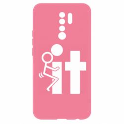 Чехол для Xiaomi Redmi 9 F*ck with IT - PrintSalon