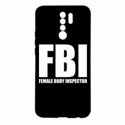 Чехол для Xiaomi Redmi 9 FBI - Female Body Inspector - PrintSalon