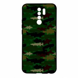 Чохол для Xiaomi Redmi 9 Fisherman Camouflage - PrintSalon