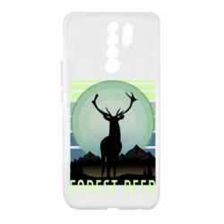 Чехол для Xiaomi Redmi 9 Forest deer - PrintSalon
