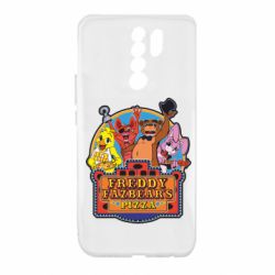 Чехол для Xiaomi Redmi 9 Freddy Pizza - PrintSalon