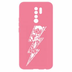 Чохол для Xiaomi Redmi 9 Harry Potter symbols - PrintSalon