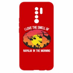 Чехол для Xiaomi Redmi 9 I love the smell napalm, in the morning - PrintSalon