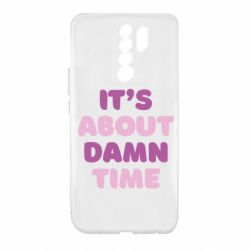 Чехол для Xiaomi Redmi 9 It's About Damn Time - PrintSalon