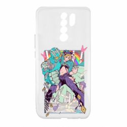 Чехол для Xiaomi Redmi 9 Jojo's bizzare poster - PrintSalon