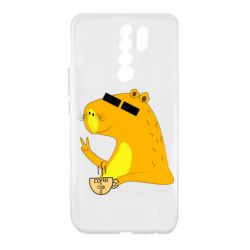 Чехол для Xiaomi Redmi 9 Капибара Программист - PrintSalon