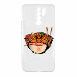 Чехол для Xiaomi Redmi 9 Kurama in ramen - PrintSalon