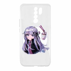 Чехол для Xiaomi Redmi 9 Kyoko Kirigiri glitch art - PrintSalon