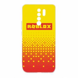 Чехол для Xiaomi Redmi 9 Logo and squares