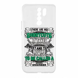 Чехол для Xiaomi Redmi 9 Mechanical Engineer - PrintSalon