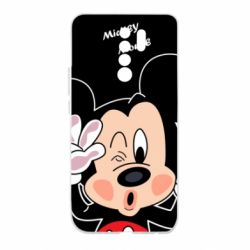 Чехол для Xiaomi Redmi 9 Mickey Kiss - PrintSalon