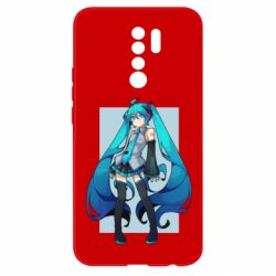 Чехол для Xiaomi Redmi 9 Miku art - PrintSalon