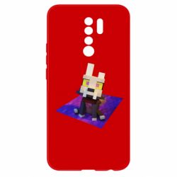 Чехол для Xiaomi Redmi 9 Minecraft King - PrintSalon
