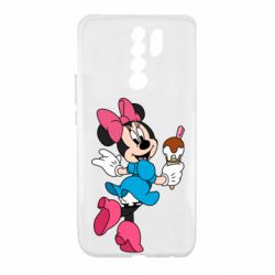 Чохол для Xiaomi Redmi 9 Minnie Mouse and Ice Cream - PrintSalon