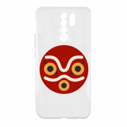 Чехол для Xiaomi Redmi 9 Mononoke mask - PrintSalon