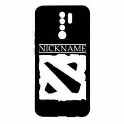 Чехол для Xiaomi Redmi 9 Nickname Dota - PrintSalon