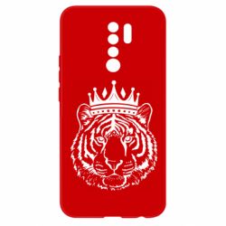 Чехол для Xiaomi Redmi 9 Папа-Тигр - PrintSalon