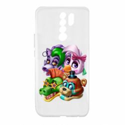Чехол для Xiaomi Redmi 9 Персонажи FNAF - PrintSalon