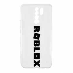 Чехол для Xiaomi Redmi 9 Roblox inscription - PrintSalon