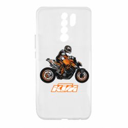 Чехол для Xiaomi Redmi 9 Sport Bike Art - PrintSalon