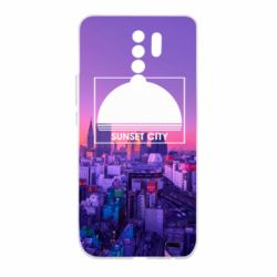 Чохол для Xiaomi Redmi 9 Sunset city - PrintSalon