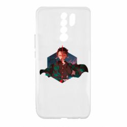 Чехол для Xiaomi Redmi 9 Танджиро Камадо - PrintSalon