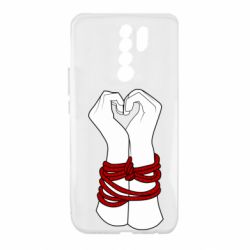 Чехол для Xiaomi Redmi 9 Tied Hands - PrintSalon