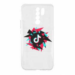 Чехол для Xiaomi Redmi 9 Tik tok vector - PrintSalon