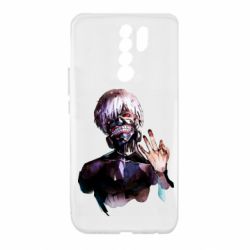 Чехол для Xiaomi Redmi 9 Tokio Ghoul Kaneki - PrintSalon