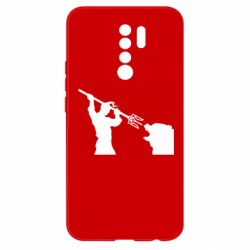 Чехол для Xiaomi Redmi 9 Тризубом по морде - PrintSalon