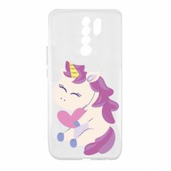 Чехол для Xiaomi Redmi 9 Unicorn with love - PrintSalon