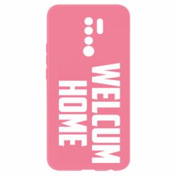 Чехол для Xiaomi Redmi 9 Welcum Home - PrintSalon