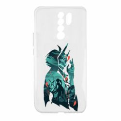 Чехол для Xiaomi Redmi 9 Xiao silhouette - PrintSalon