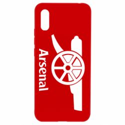 Чехол для Xiaomi Redmi 9a Arsenal simple logo - PrintSalon